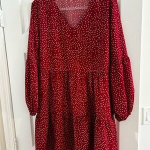 Red Polka Dot Dress